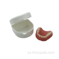 Caso de retención de ortodoncia del soporte de retención de plástico